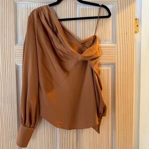 Simkhai Alice off shoulder shirt